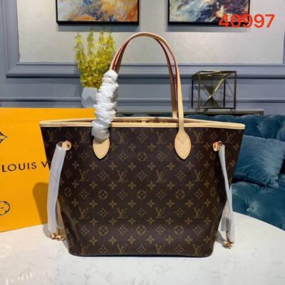 Replica Louis Vuitton Monogram Canvas Neverfull Mm M40997 Yellow